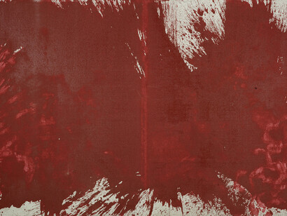 Hermann Nitsch, Untitled, 1983, Oil on Canvas, 200 x 300 cm