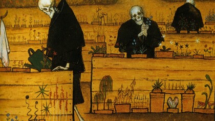 «Kuoleman puutarha» (1896), Hugo Simberg 