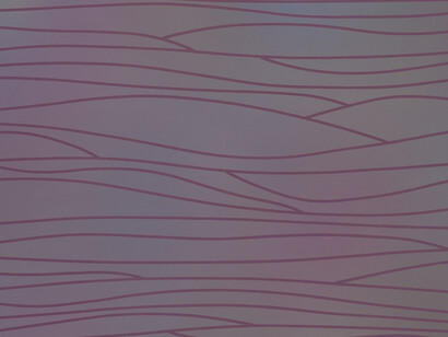 Senza titolo (immagine parallela), 1976, olio e tempera all'uovo su tela, cm 80 x 200 