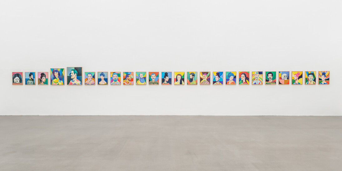 Ryan Mosley, Exhibition view. Courtesy Galerie Eigen+Art Leipzig/Berlin, Photo: Uwe Walter, Berlin