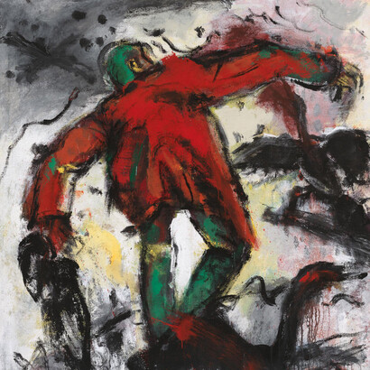 Bernd Koberling, Spannweiten, 1983. Mit freundlicher genehmigung von Contemporary Fine Arts
