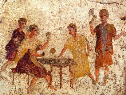 Il gioco dei dadi nella Roma antica