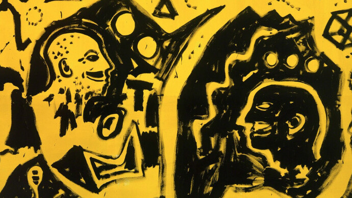 A.R. Penck. Courtesy of Michael Werner Gallery