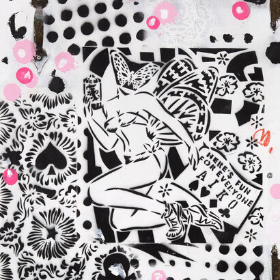 Lady Aiko, Fun for everyone (detail), 2020. Courtesy of West Chelsea Contemporary