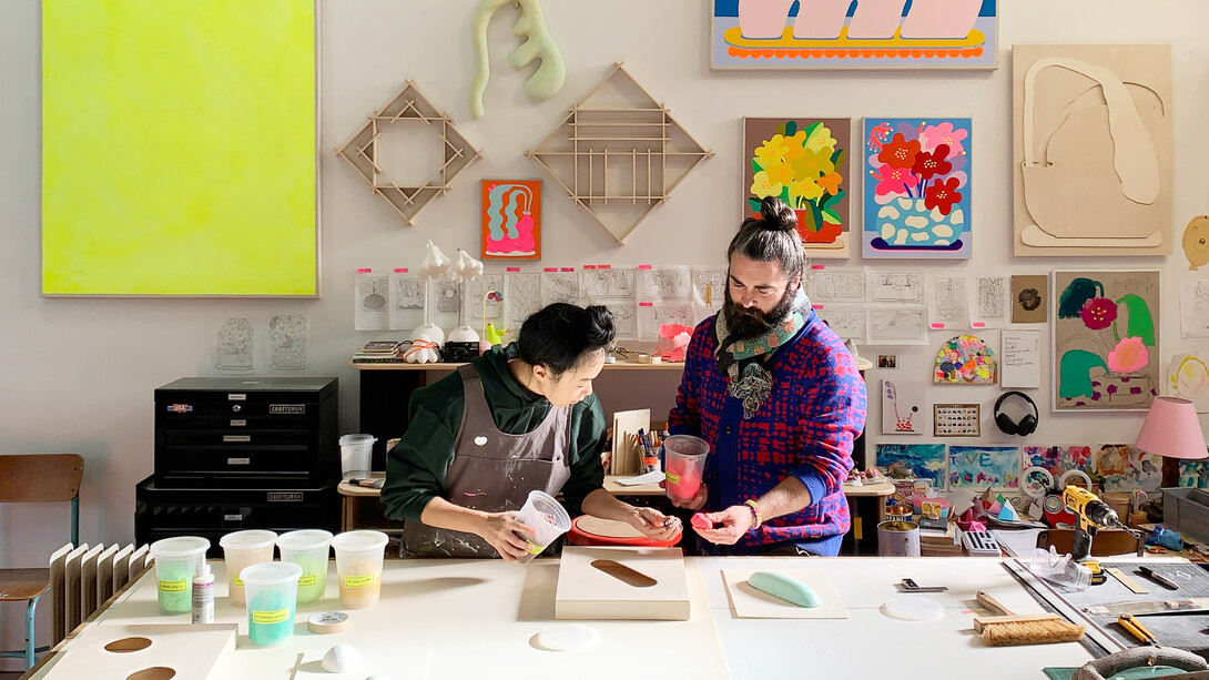 Chiaozza, Studio Image, 2024. Courtesy of Hashimoto Contemporary