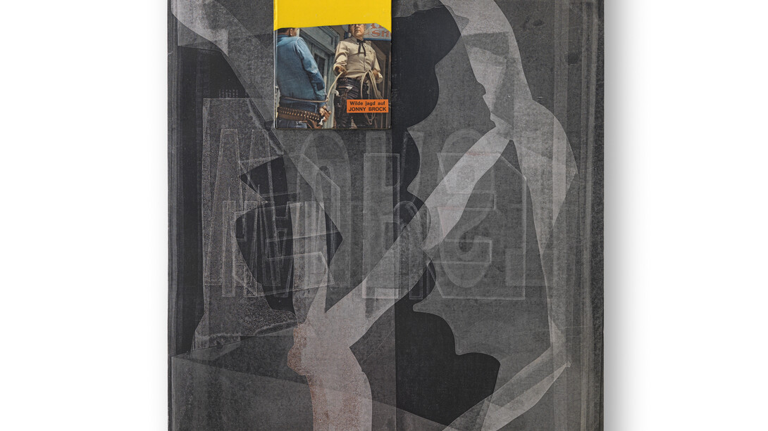 Arturo Herrera, Untitled (Jonny Brock), 2014, Mixed media on aluminium, 30.875 x 26.375 inches, 78.5 x 67 cm

