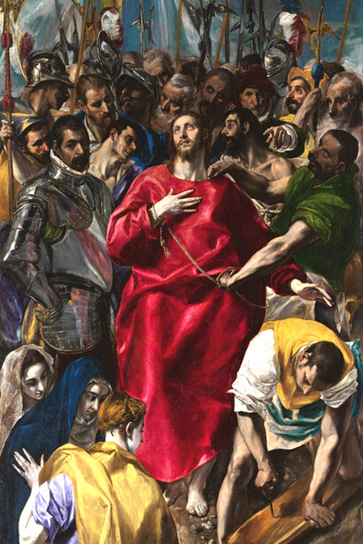 El Greco; El expolio, Sacristía de la Catedral de Toledo, España
