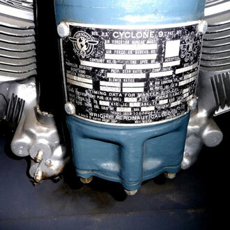 Wright “Cyclone 9” R-1820. Courtesy of British Columbia Aviation Museum