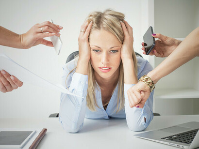 Being overwhelmed is a classic symptom of the Treadmill Syndrome