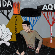 Sem título [Untitled], 2016, acrílica sobre madeira [acrylic on wood], Ed.: única [unique], 150 x 220 cm. Courtesy of Casa Triangulo 