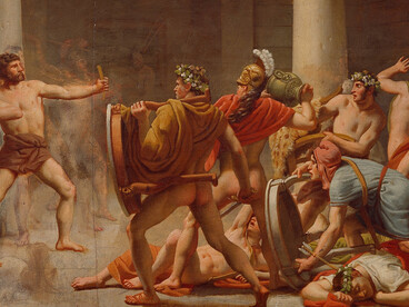 Christoffer Wilhelm Eckersberg: Ulysses’ revenge on Penelope’s suitors