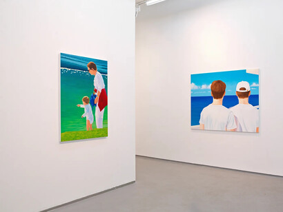 Özer Toraman, Silent dialogue, exhibition view. Courtesy of Pi Artworks