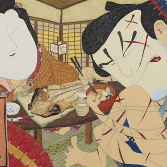 Shintaro Miyake, 記憶 Memories (detail), 2026. Courtesy of Tomio Koyama Gallery