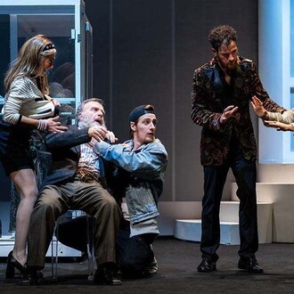 Intorno a l’avaro, vista dell'opera. Per gentile concessione del Teatro Donizetti