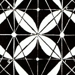 Diagrama realizado por Giordano Bruno titulado "Figura amoris", incluido en su texto "Articuli centum et sexaginta adversus huius tempestatis mathematicos atque philosophos", 1588