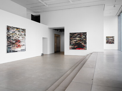 Li Songsong, History painting, exhibition view. Courtesy of Pace Gallery