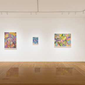 Åsa Schick, Echoes of elsewhere, exhibition view. Courtesy of Paul Thiebaud Gallery