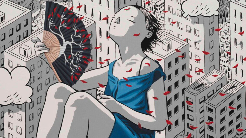 Millo e Hikari Shimoda. Courtesy of Dorothy Circus Gallery
