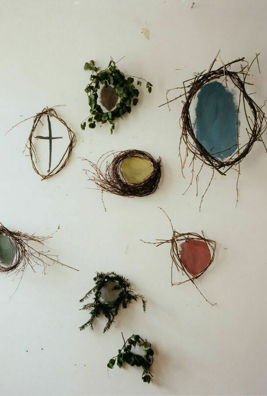 Saul Fletcher, Untitled #264 (8 Nests), 2013, C Print, 5 7/16 x 4 1/16 inches, Courtesy Anton Kern Gallery, New York