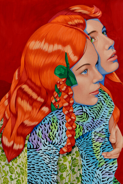 Ángeles Agrela, Adora y Rose (detail), 2026. Courtesy of Nicodim Gallery