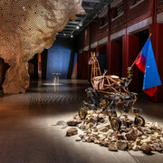 Various artists, Reverse futures, exhibition view. Courtesy of Joburg Contemporary Art Foundation