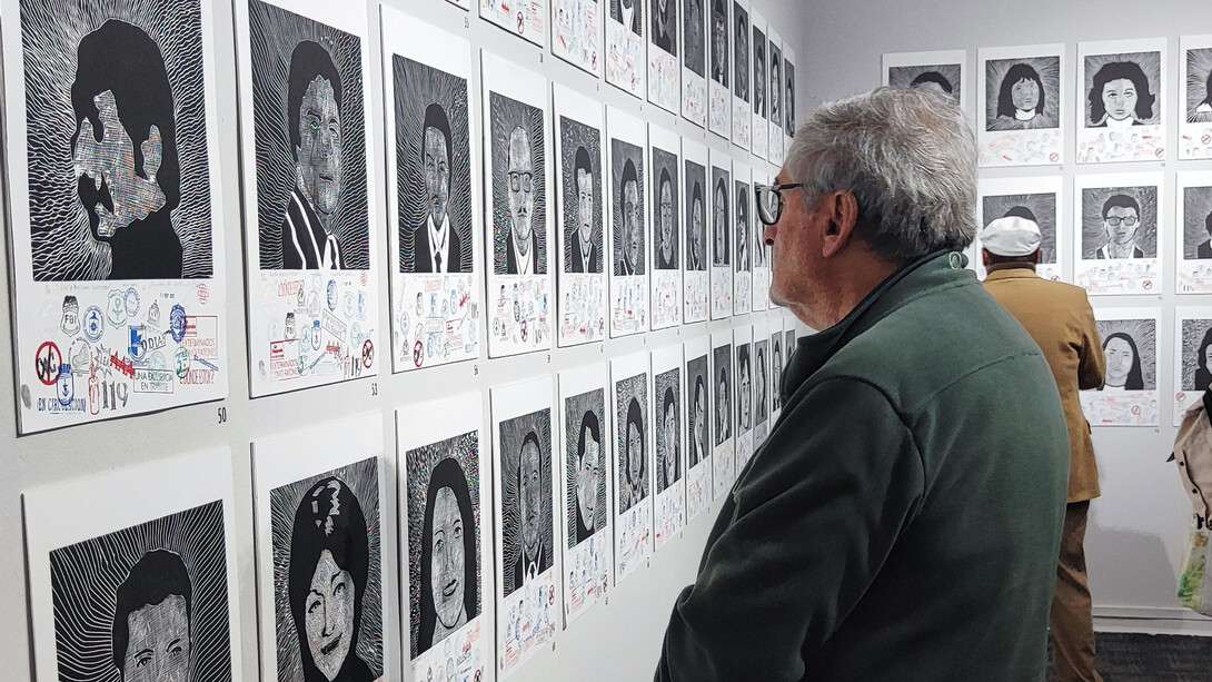 ¿Dónde estoy? Vista de exhibición. Cortesía del Museo de la Memoria y los Derechos Humanos