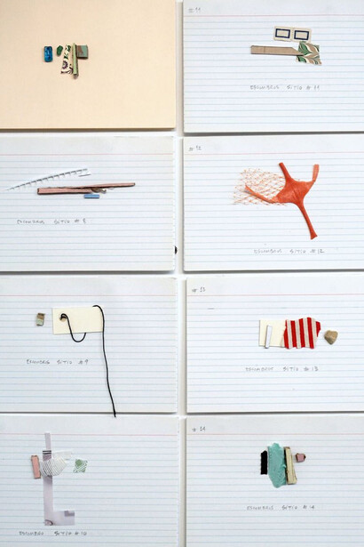 Ana Tiscornia, Carpeta (detalle). Cortesía de Galería Nora Fisch