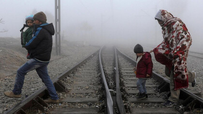 Immigrants seeking refuge in Sweden