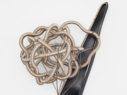 Frank Stella, Shape as Form (detail). Courtesy of Paul Kasmin Gallery.