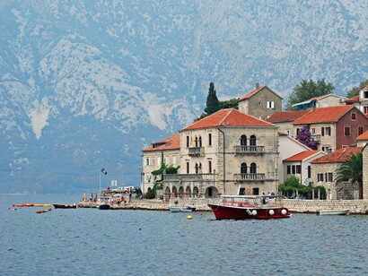 Montenegro. O povo de Perast