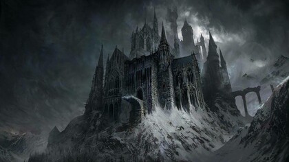The titular Castle of Wolfenbach as depicted in the gothic novel by Eliza Parsons