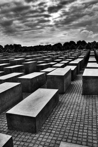 Berlino, il memoriale dell'Olocausto visto dall'alto