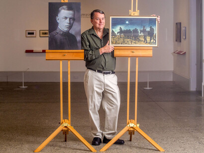 Brushes with War; Art from the Front Line. Courtesy of Kelvingrove Art Gallery and Museum