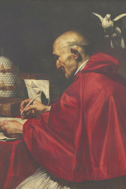 Jusepe De Ribera, San Gregorio Magno