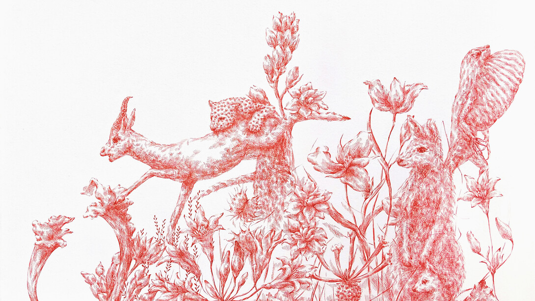 Joe Lee Kang, Secret garden #6, 2022. Per gentile concessione della Dorothy Circus Gallery e dell'artista