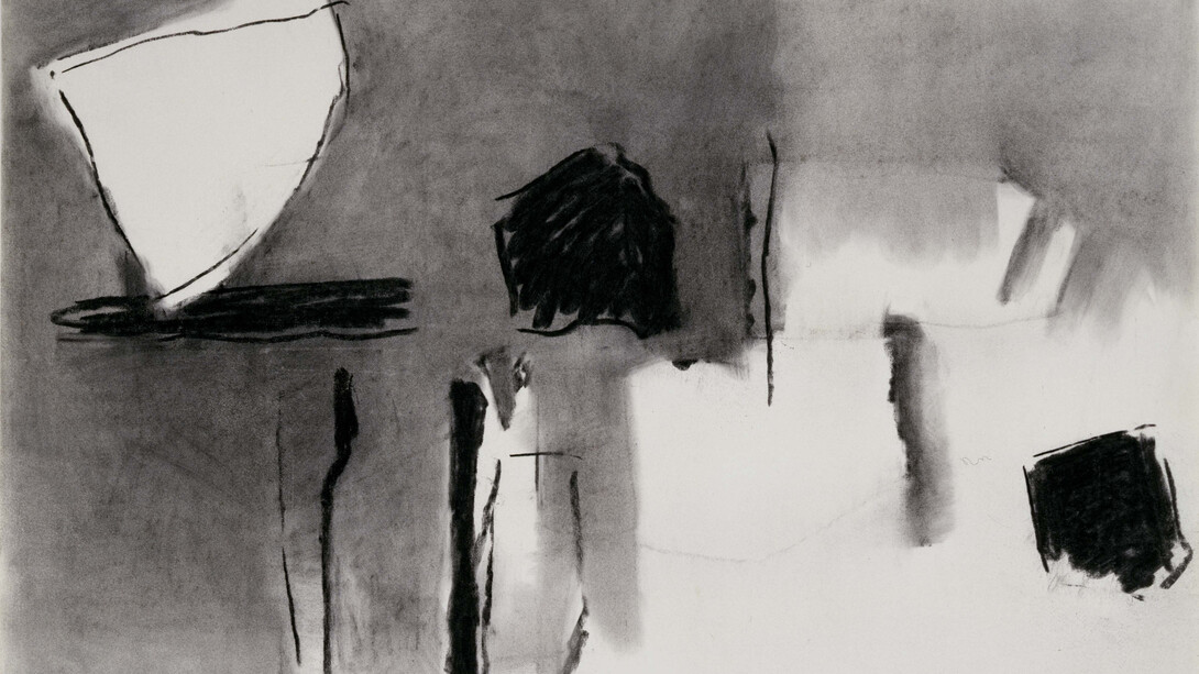 Esteban Vicente, Untitled. Courtesy of Opera Gallery