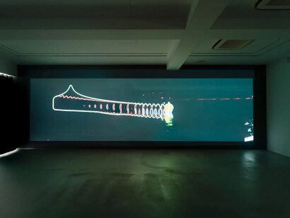 Takao Minami, Mille côtes, exhibition view. Courtesy of Ota Fine Arts