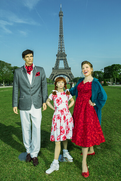 Suzanne Heintz. Eiffel Tower, 2013. Photograph, Framed, Edition of 5. 61 × 41 in, 154.9 × 104.1 cm