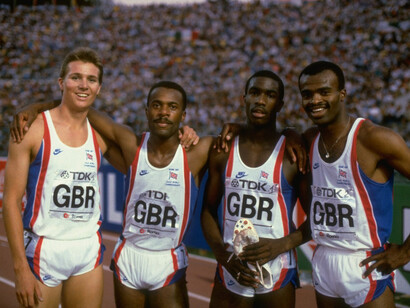 El equipo británico de Atletismo