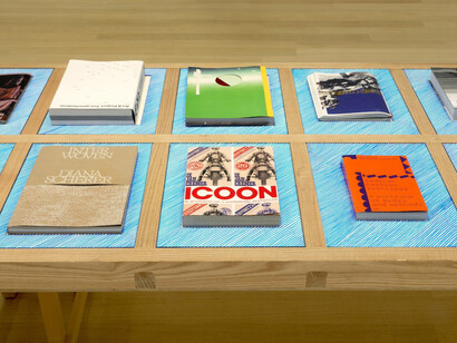 Various artists, The best dutch book designs, exhibition view. Courtesy of Stedelijk Museum