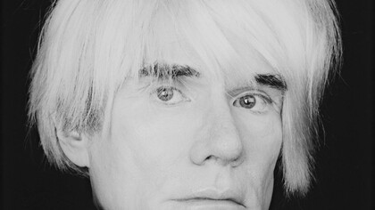 Robert Mapplethorpe, *Retrato de Andy Warhol*, 1986