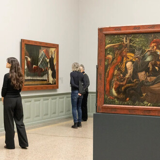 Das volle leben. Alte meister von Duccio bis Liotard, ausstellungsansicht. Mit freundlicher genehmigung des Kunstmuseums Bern