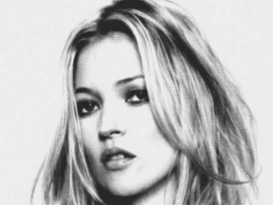 Russell Marshall, Kate Moss, Black and Pearl