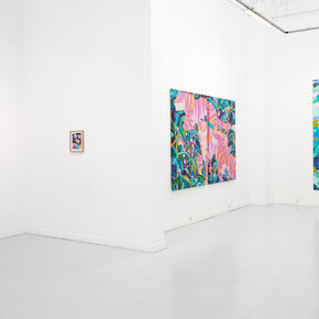 Mia Pensa, Here for awhile, exhibition view. Courtesy of Galleri Christoffer Egelund