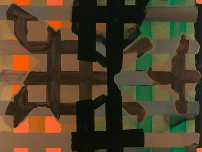 Gary Stephan, Like Sleep, 2012, Acrylic/canvas, 28 x 32 in. Courtesy: Susan Inglett Gallery, NYC.