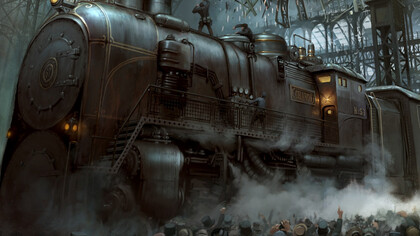 Steampunk train