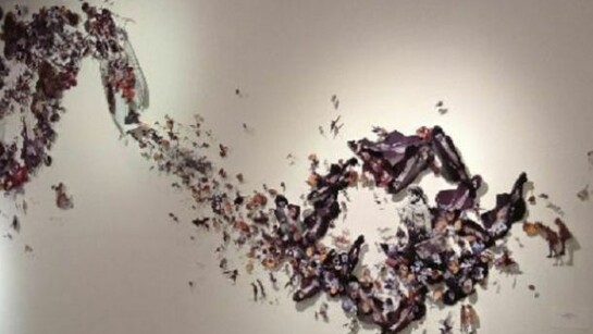 Emily Dorr "Bearing Adam's Rib" Print on Ink-Jet Paper Image Credit: Lisa DeNovio, Albany Center Gallery