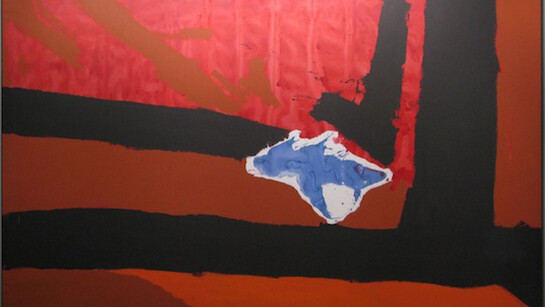 Robert Motherwell, Untitled (New England Elegy No.5), 1967, oil on canvas, 296.6 x 355.6 cm (116 3/4 x 140 in)