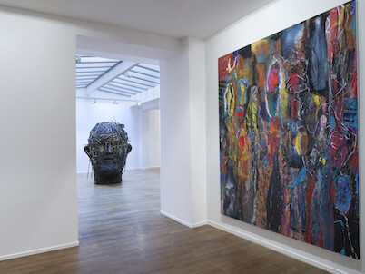 Jim Dine, Exhibition view. Courtesy of galerie Templon