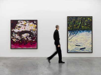Mads Bryld, Forrest of marks, exhibition view. Courtesy of V1 Gallery